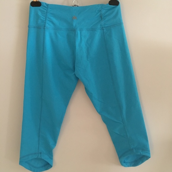 Kyodan turquoise blue knee length capri pants - Picture 2 of 7